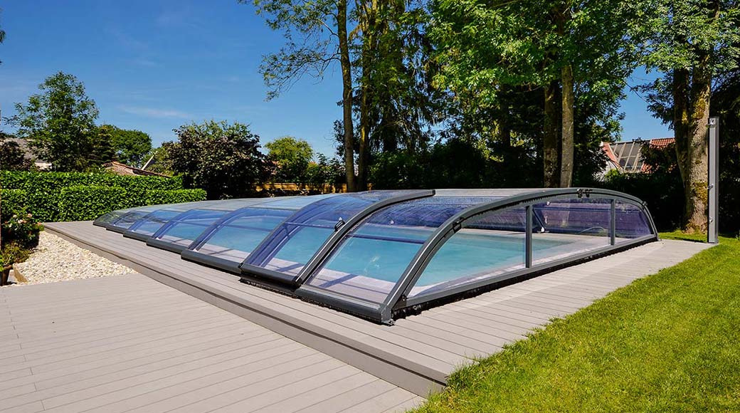 Poolüberdachung